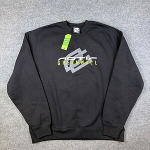 OpTic Gaming Greenwall Crewneck Sweatshirt Mens L Black Esports Call of Duty NWT